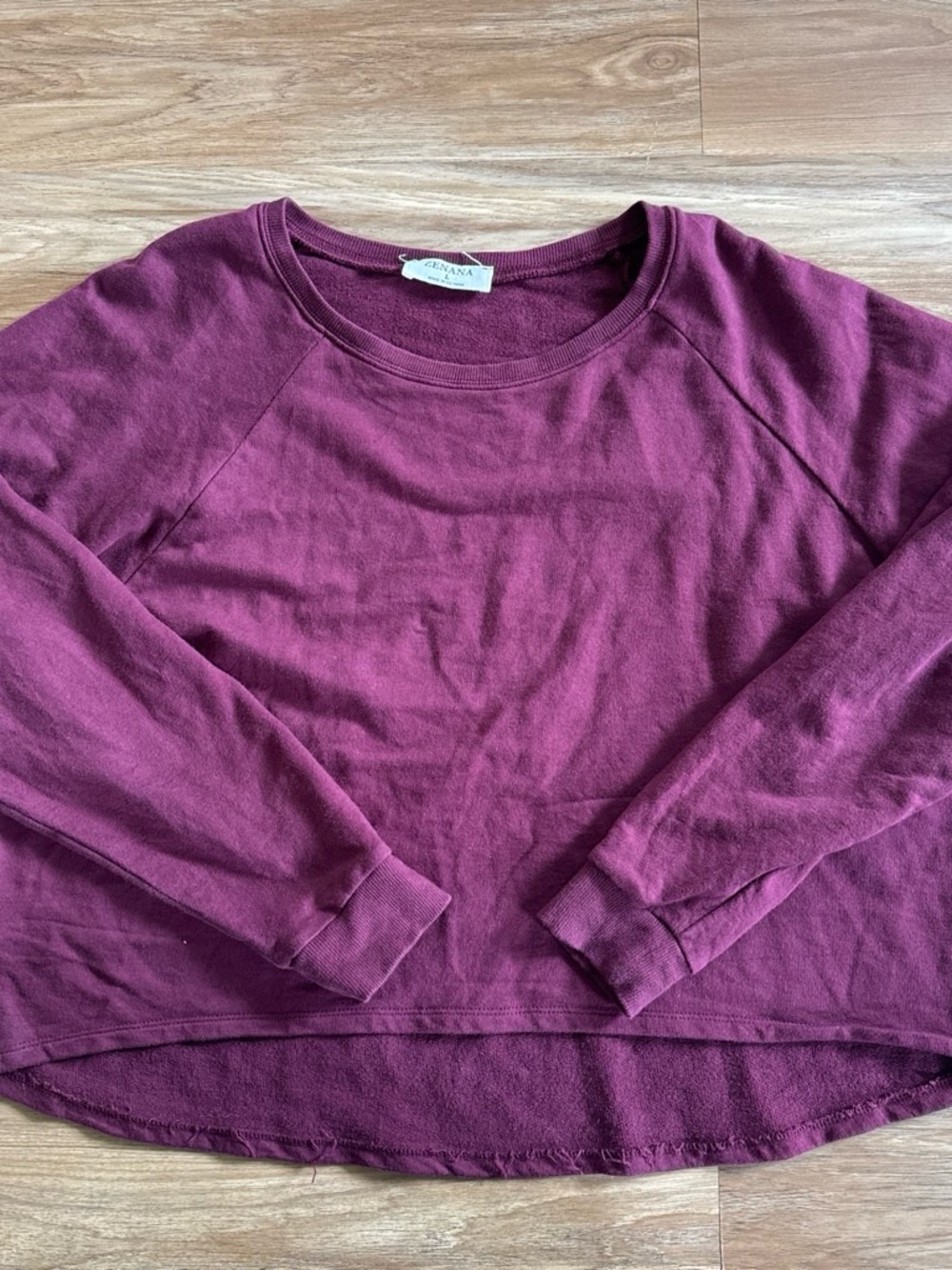 Women's Crewneck Sweatshirt - Plum